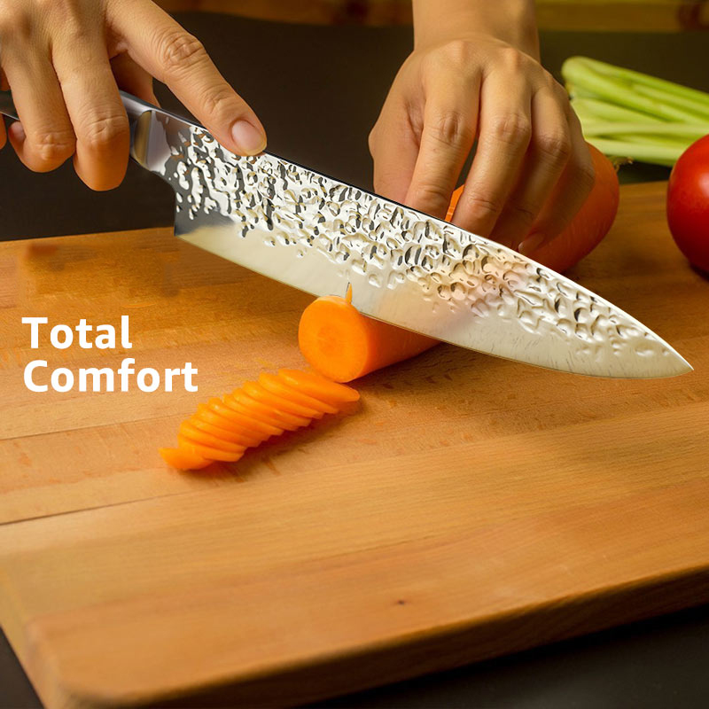 Chef Knife in Use
