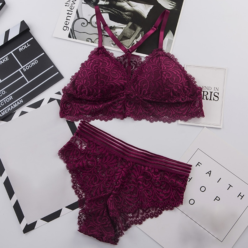 Lace Bralette Set Image 1