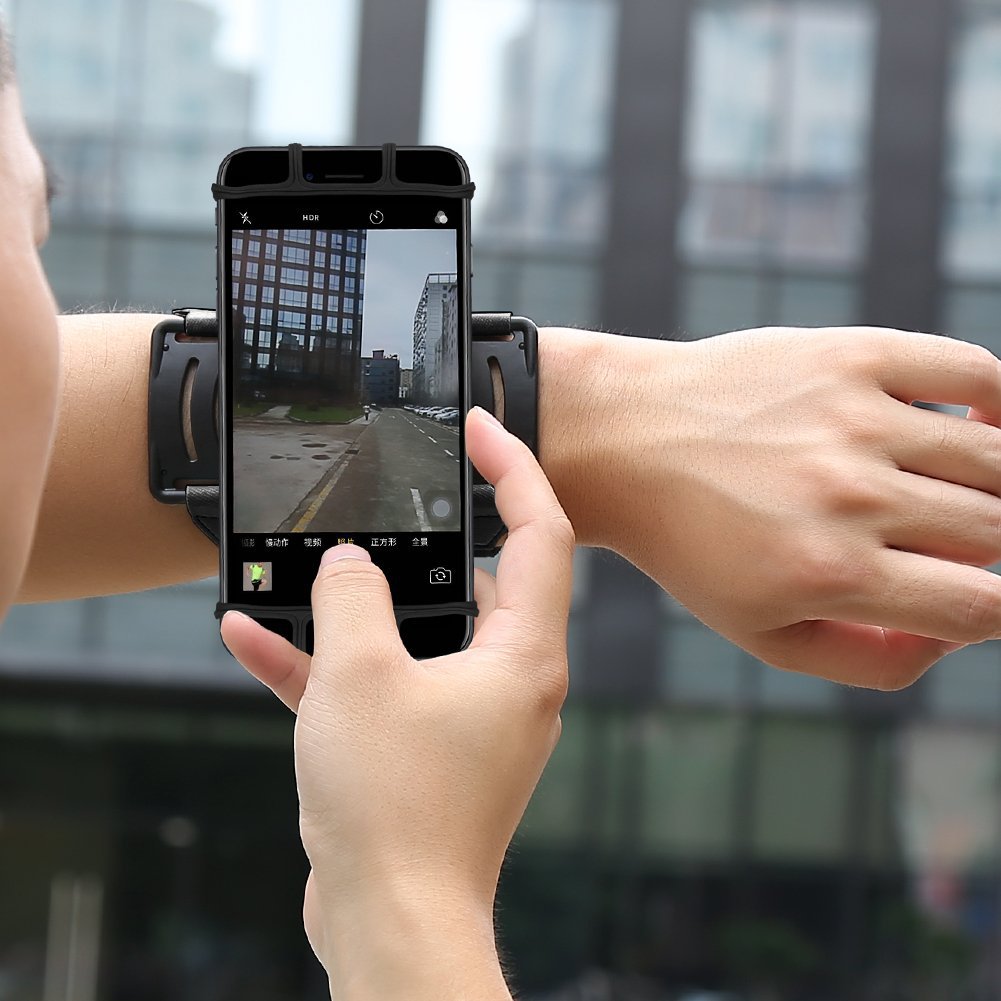 Rotatable phone holder