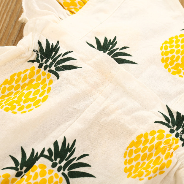 Pineapple Print Jumpsuit Image 3