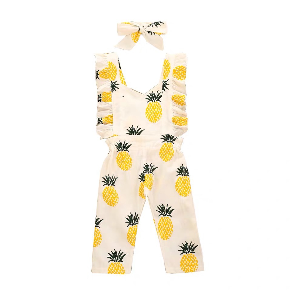 Pineapple Print Jumpsuit Image 2