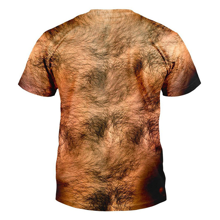 Digital Printed T-Shirt - Model Wearing