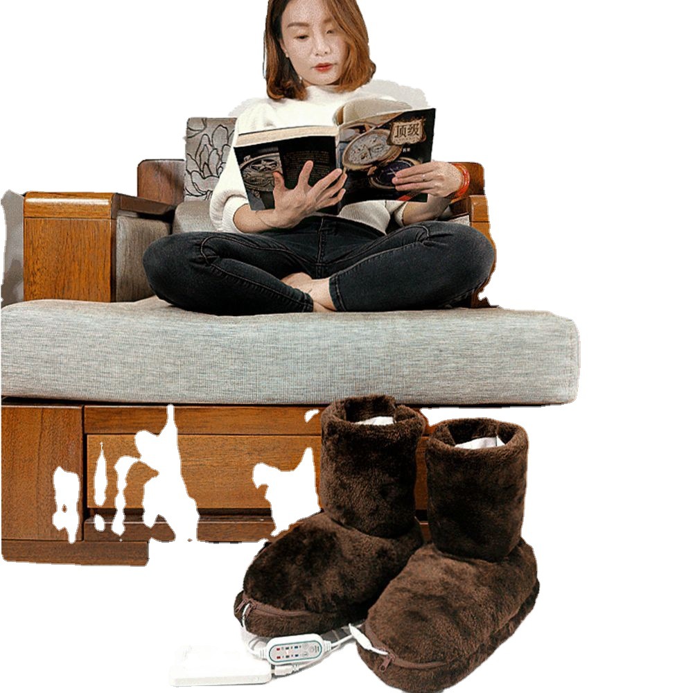 USB Heated Boots Coffee