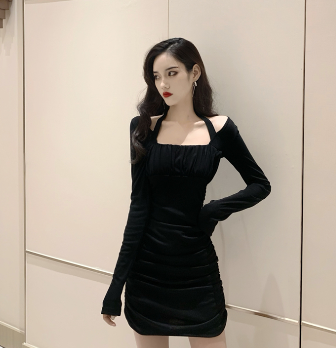 Long Sleeve Short Dress Image 9