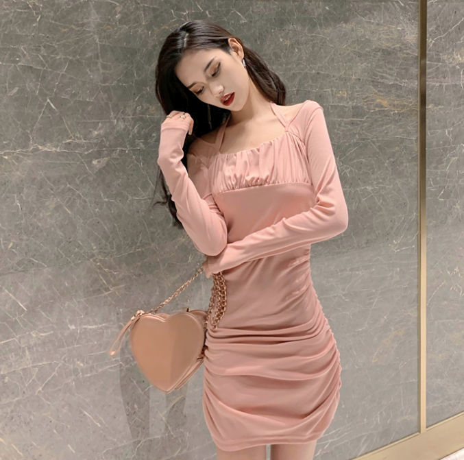 Long Sleeve Short Dress Image 5