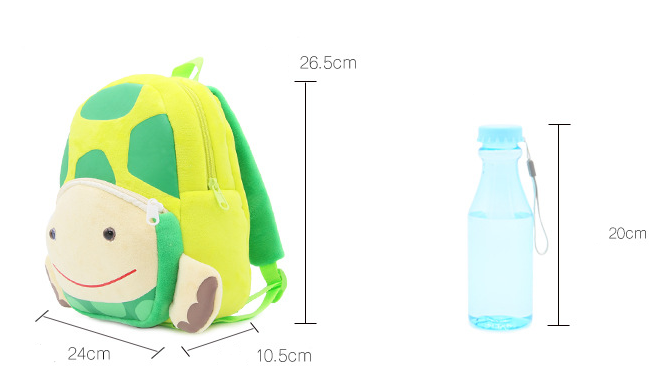 Plush Turtle Backpack