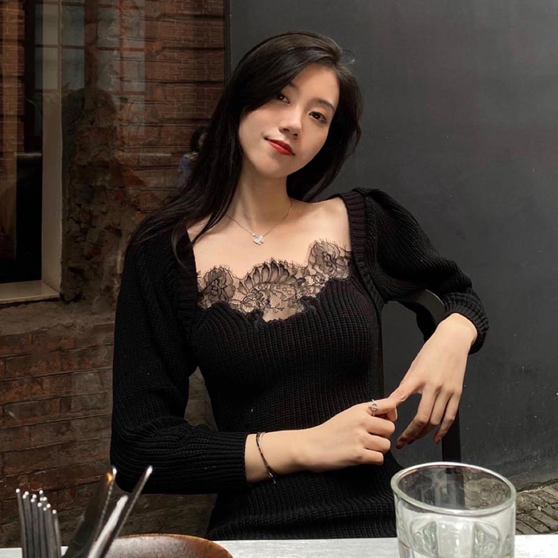 Stylish Knitted Dress