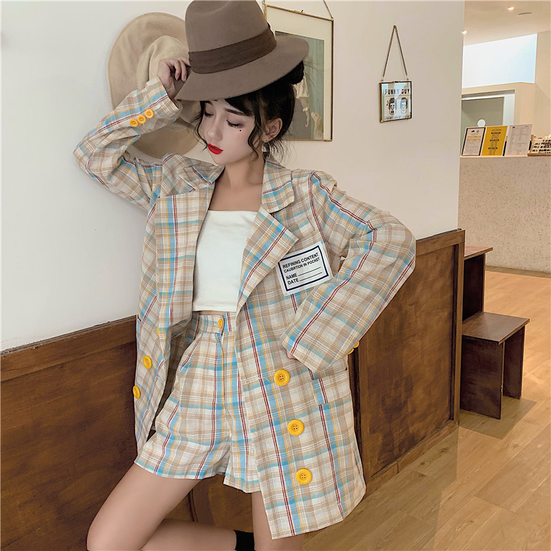 Checkered Suit Image 4