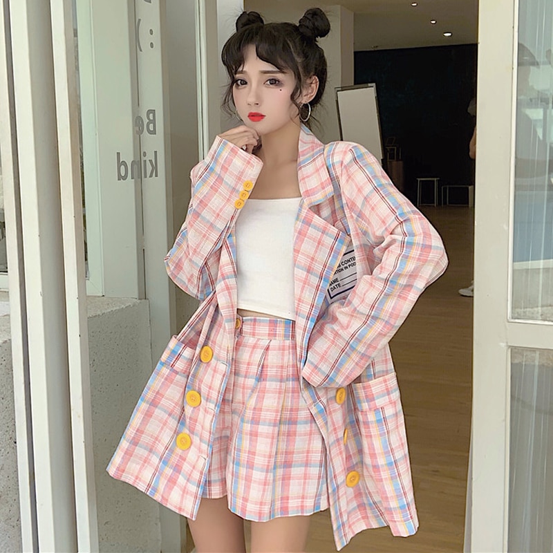 Checkered Suit Image 1