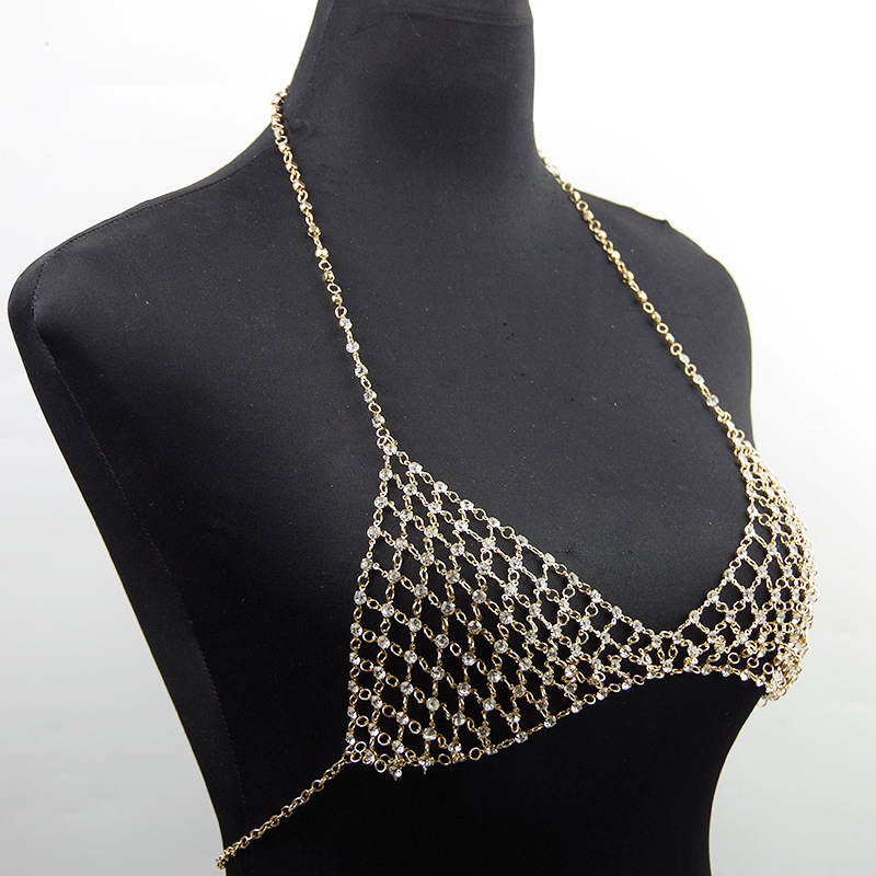 Artificial Diamond Body Chain - Style 5