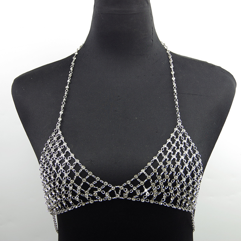 Artificial Diamond Body Chain - Style 6
