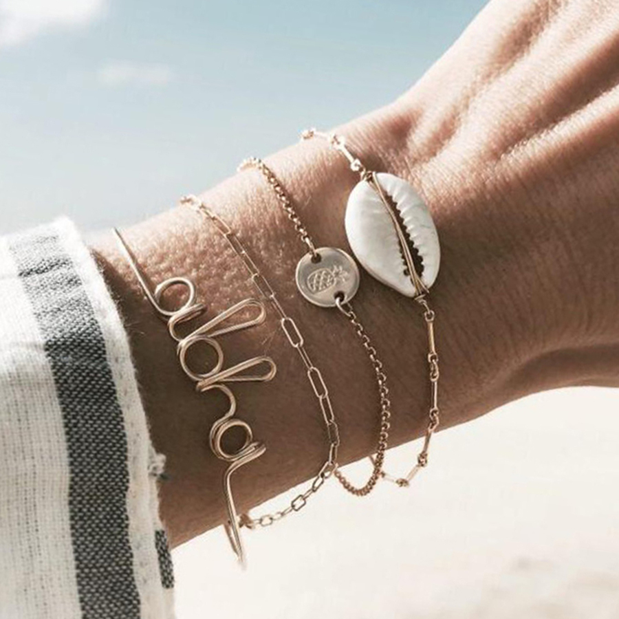 Retro Bohemian Bracelet Set Image 1