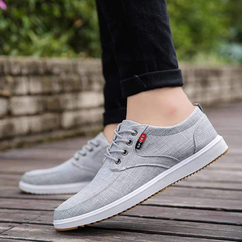 Casual Canvas Sneakers Blue