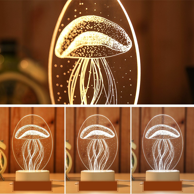 3D LED Night Light Image 1