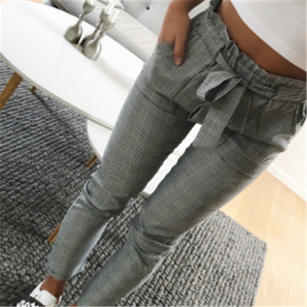 High-waisted versatile pants