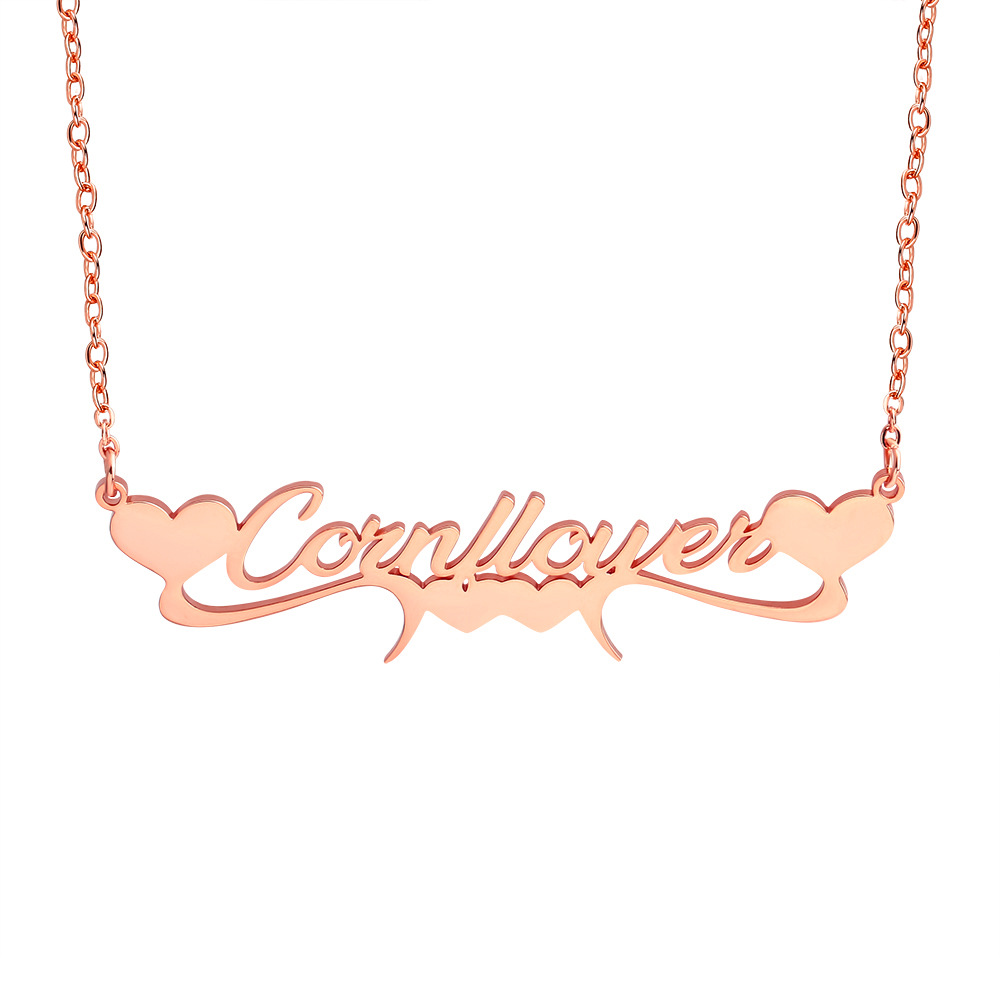 Customized Necklace Silver