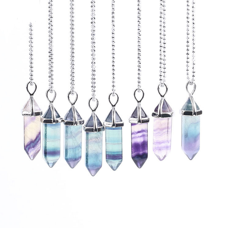 Natural Fluorite Pendant