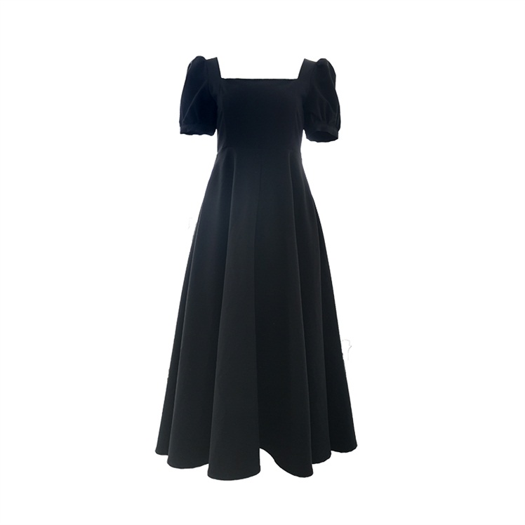 Vestido midi negro Imagen 2