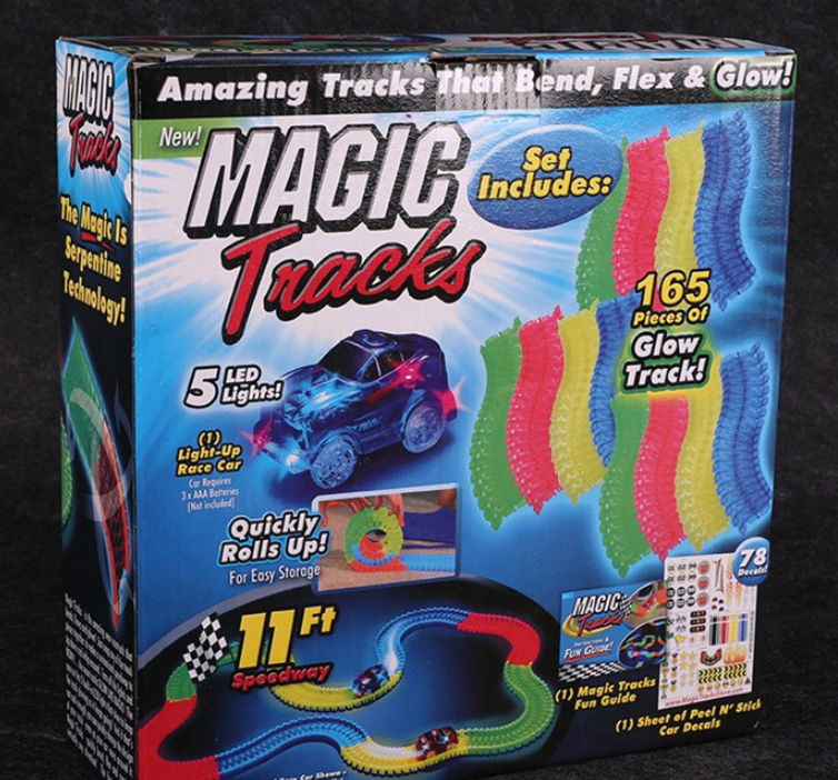 Kids Playing with Track Set