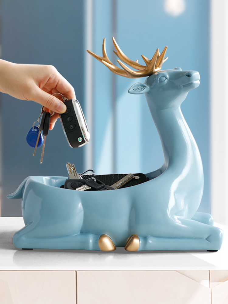 Creative Deer Storage Ornament for Home Decor - high-quality product