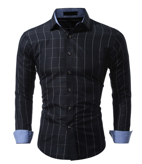 Men's Plaid Shirt Lifestyle Image