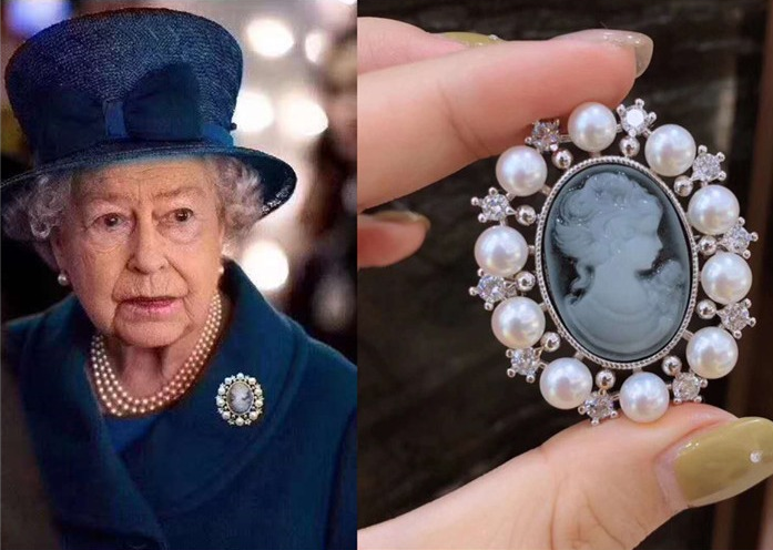 Cameo Brooch Pendant