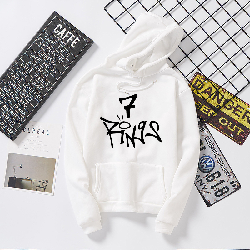 Printed Hooded Sweatshirt