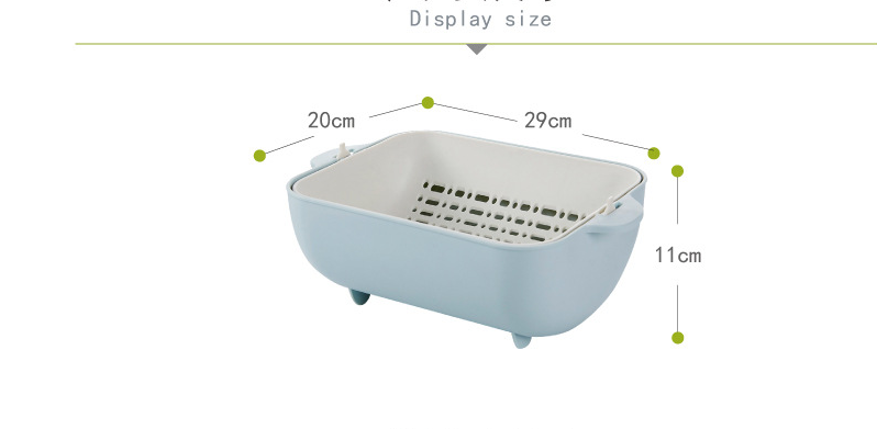 Double Cradle Drain Basket