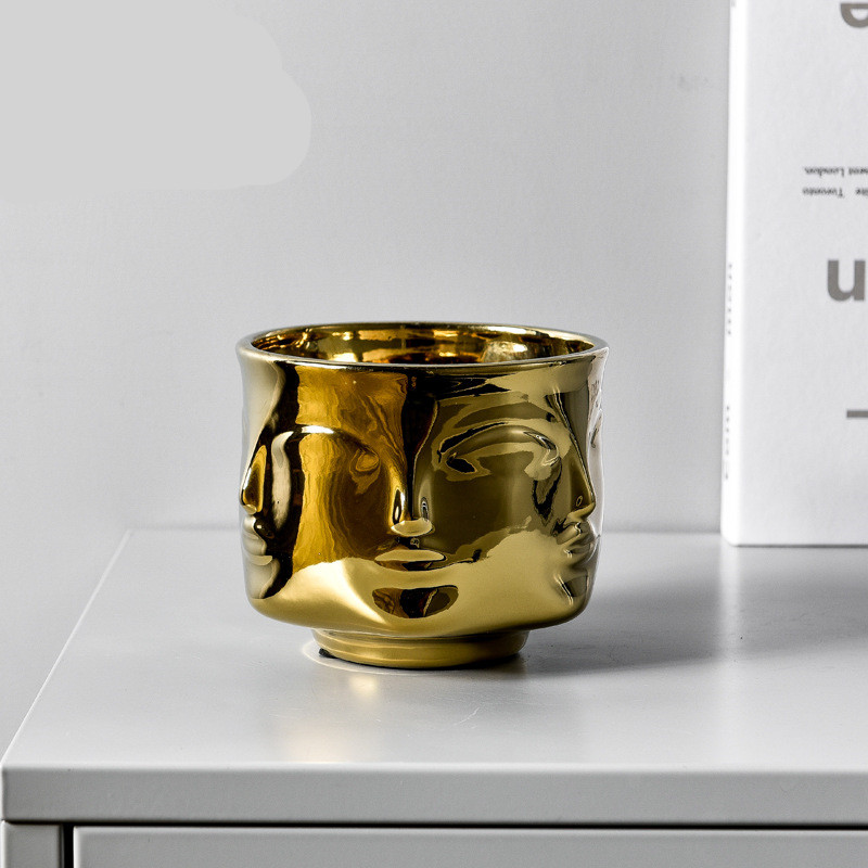 Stylish Face Flower Pot