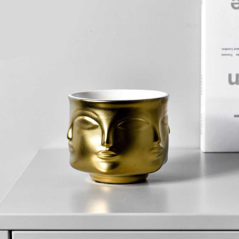 Decorative Face Flower Pot