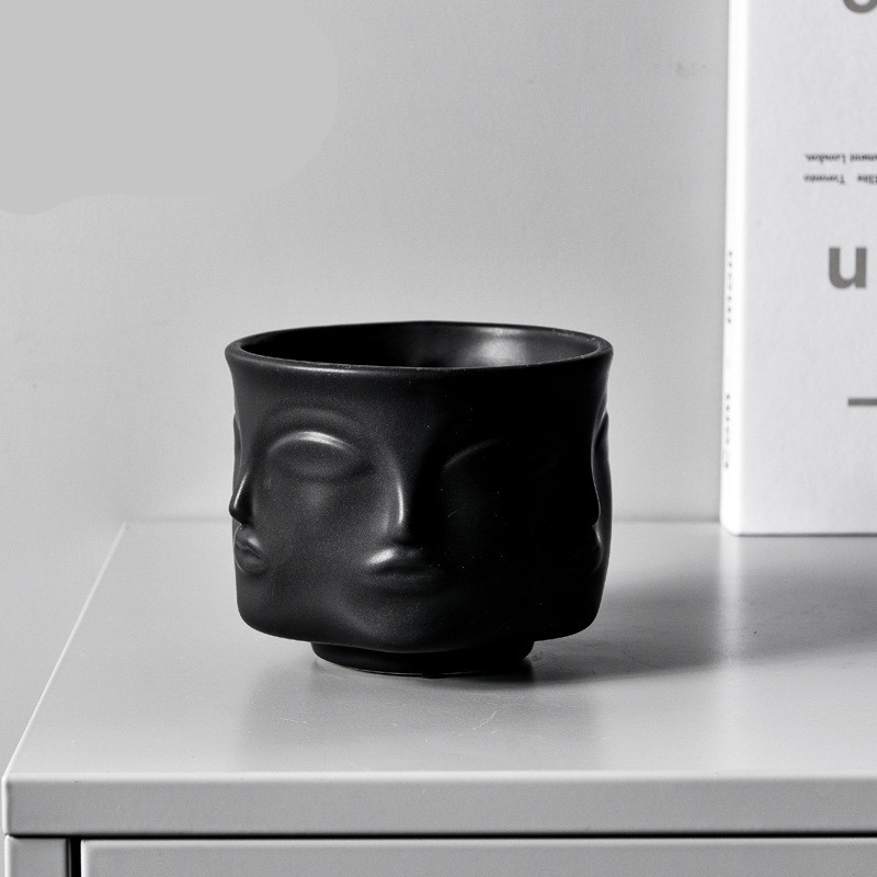 Modern Face Flower Pot