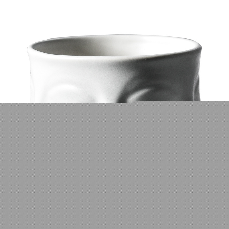 Black Face Flower Pot
