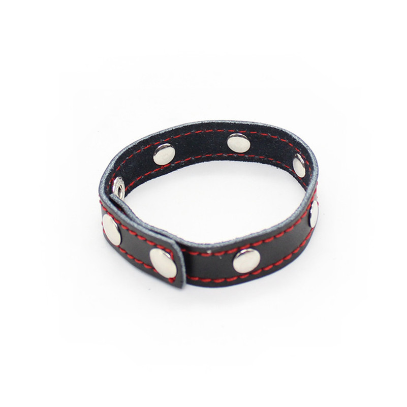 Leather JJ Ring