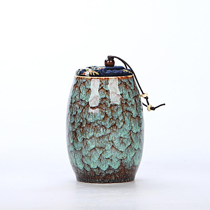 Kiln Change Tea Canister - Light Green