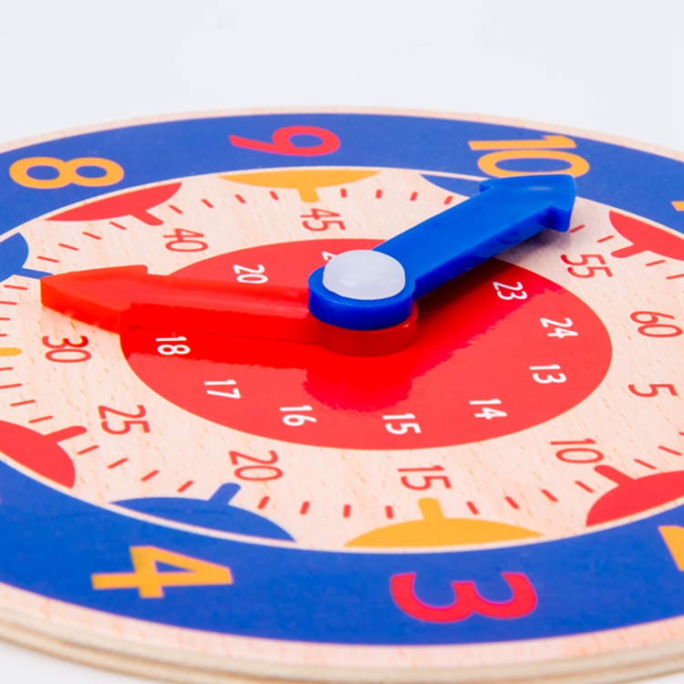 Montessori Wooden Clock Toy 4