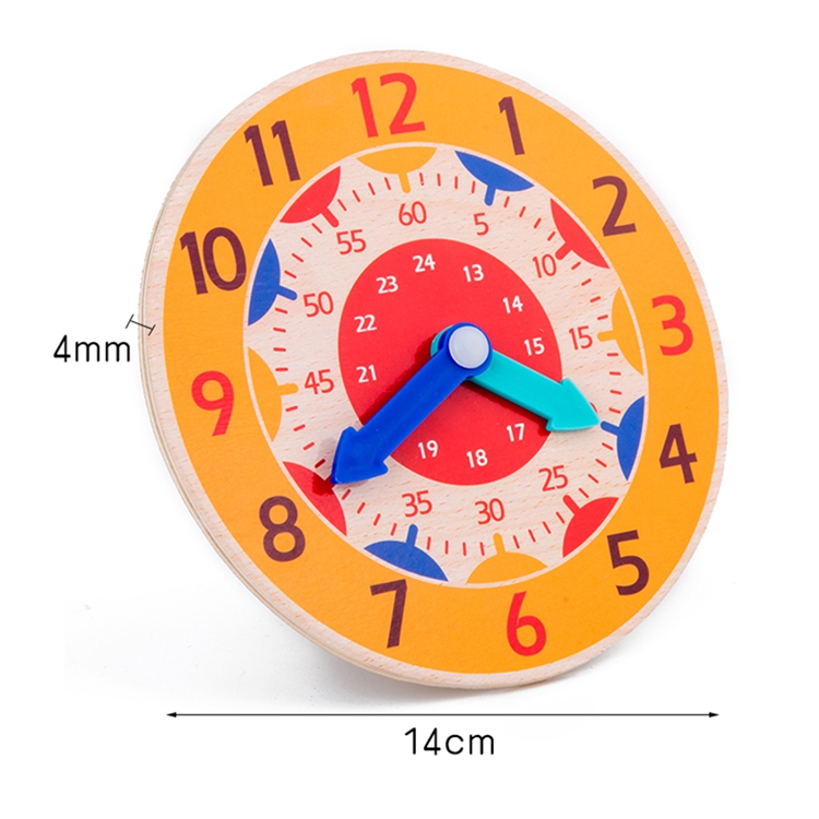 Montessori Wooden Clock Toy 2