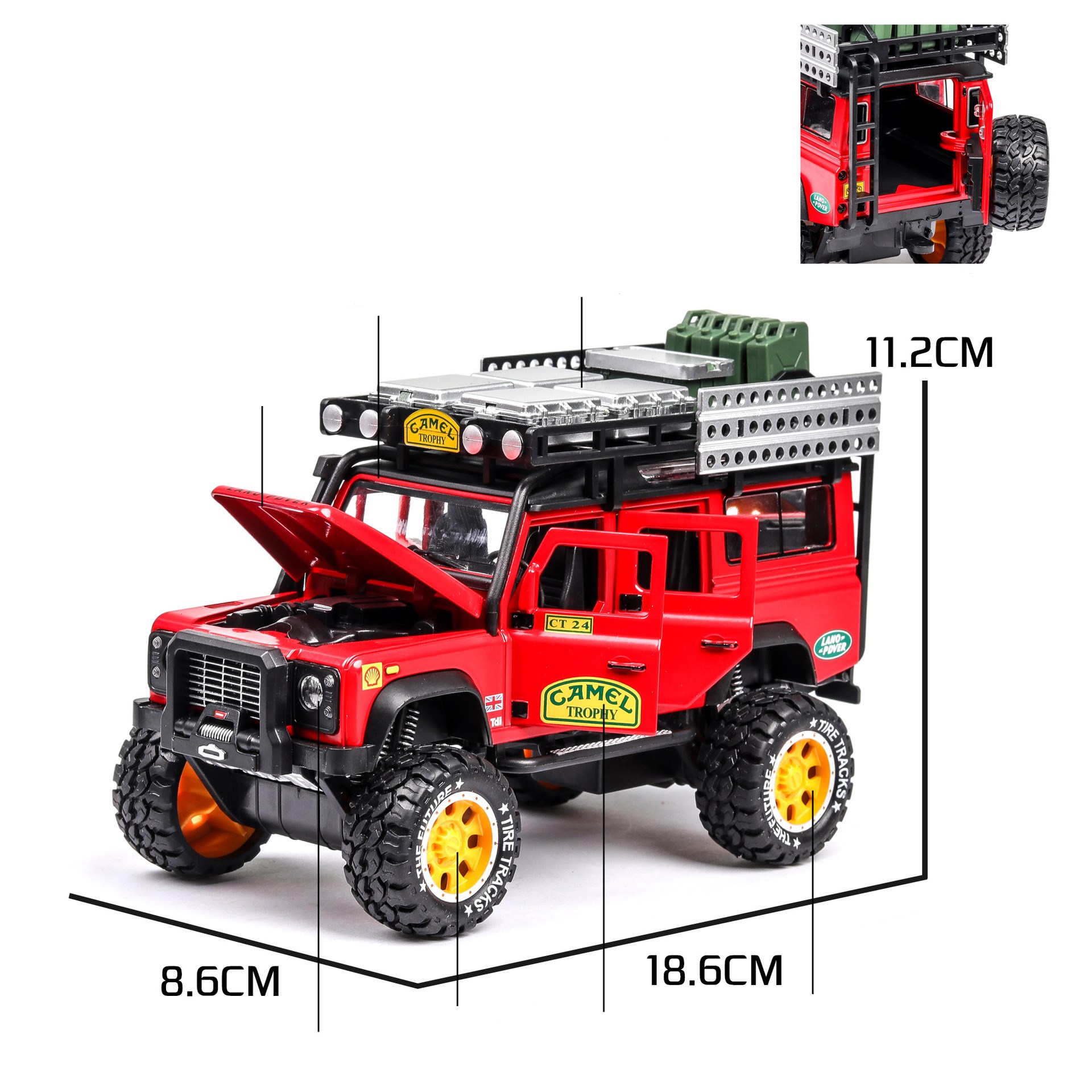 Alloy Off-Road Toy Car