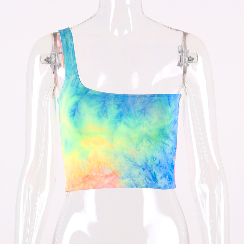 Tie-Dye Crop Top Style 8