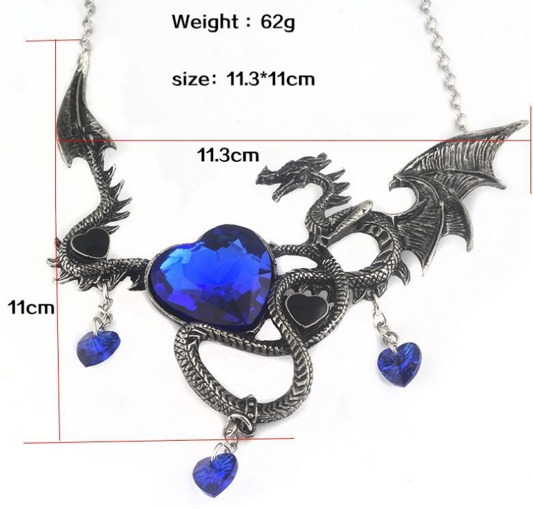 Dragon Necklace Detail