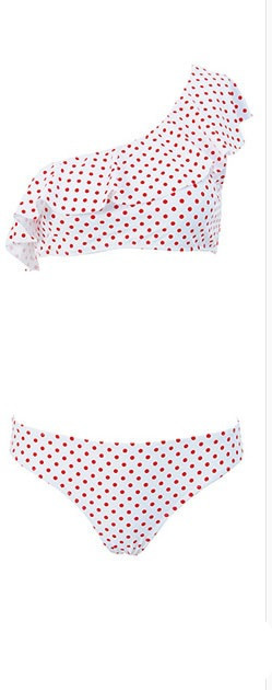 Ruffled Two-Piece Bikini Set