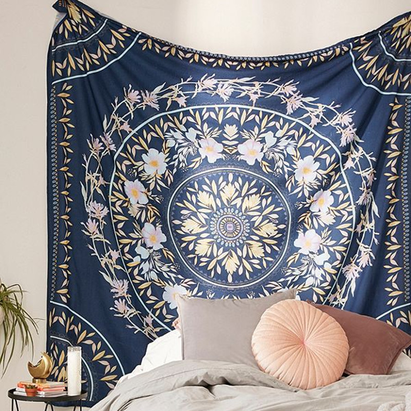 Bohemian Mandala Wall Tapestry – Multiple Colors