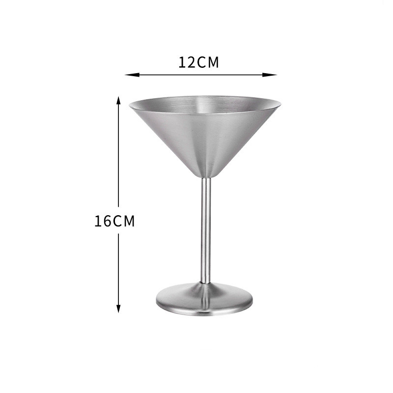304 Stainless Steel Cocktail Glass - Image 4