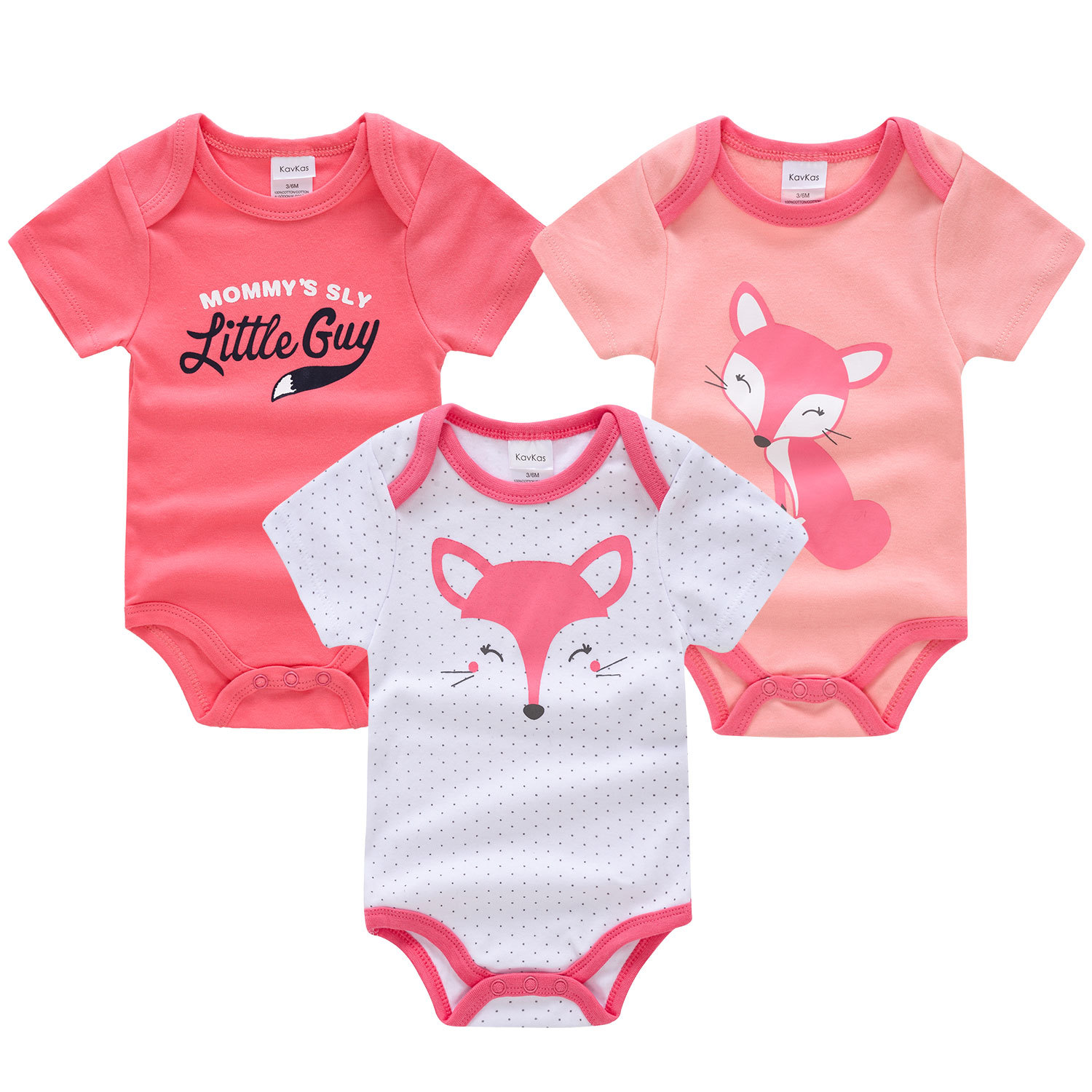Newborn Baby Bodysuit Set Image 3