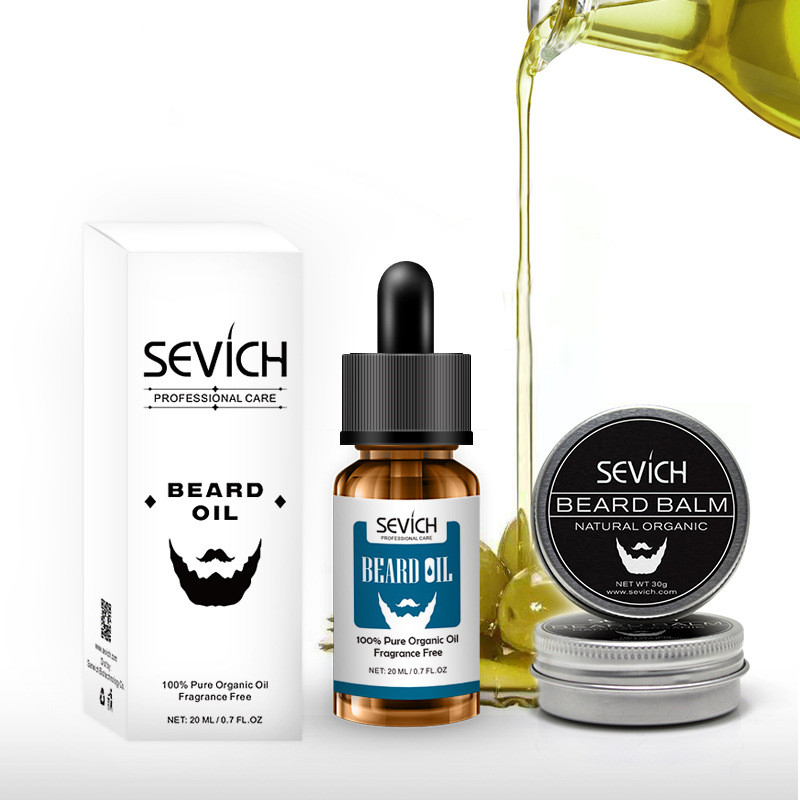 Beard Oil Application