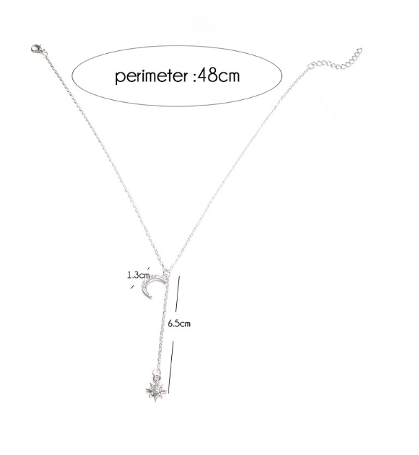 Moon and Sun Necklace Display