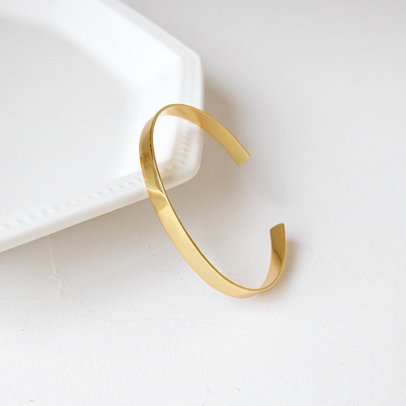 Open Cuff Bracelet Side View