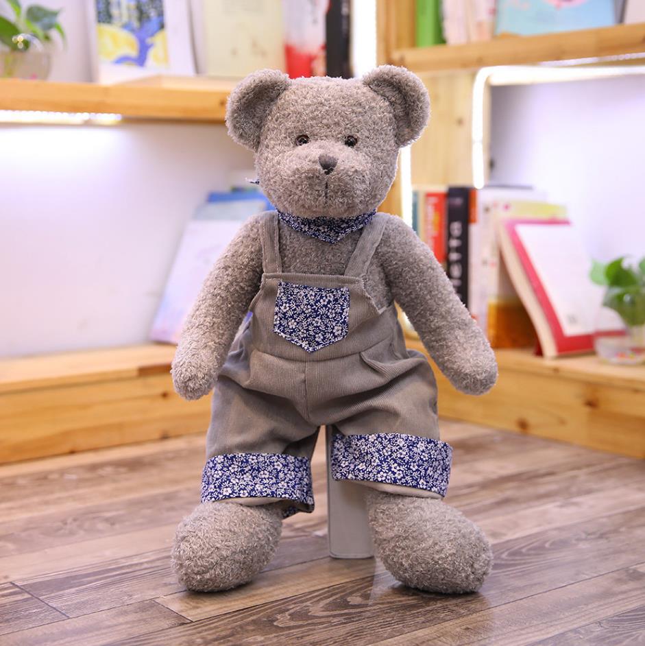 Corduroy Grey Couple Bear 3