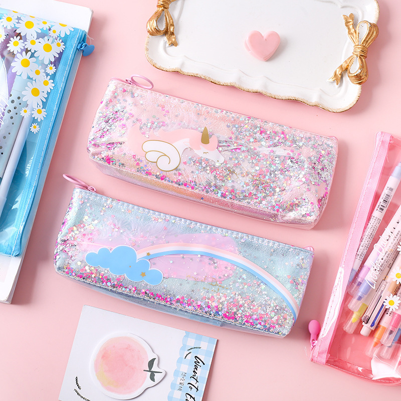 Magical Unicorn Wings Pencil Case Image 2