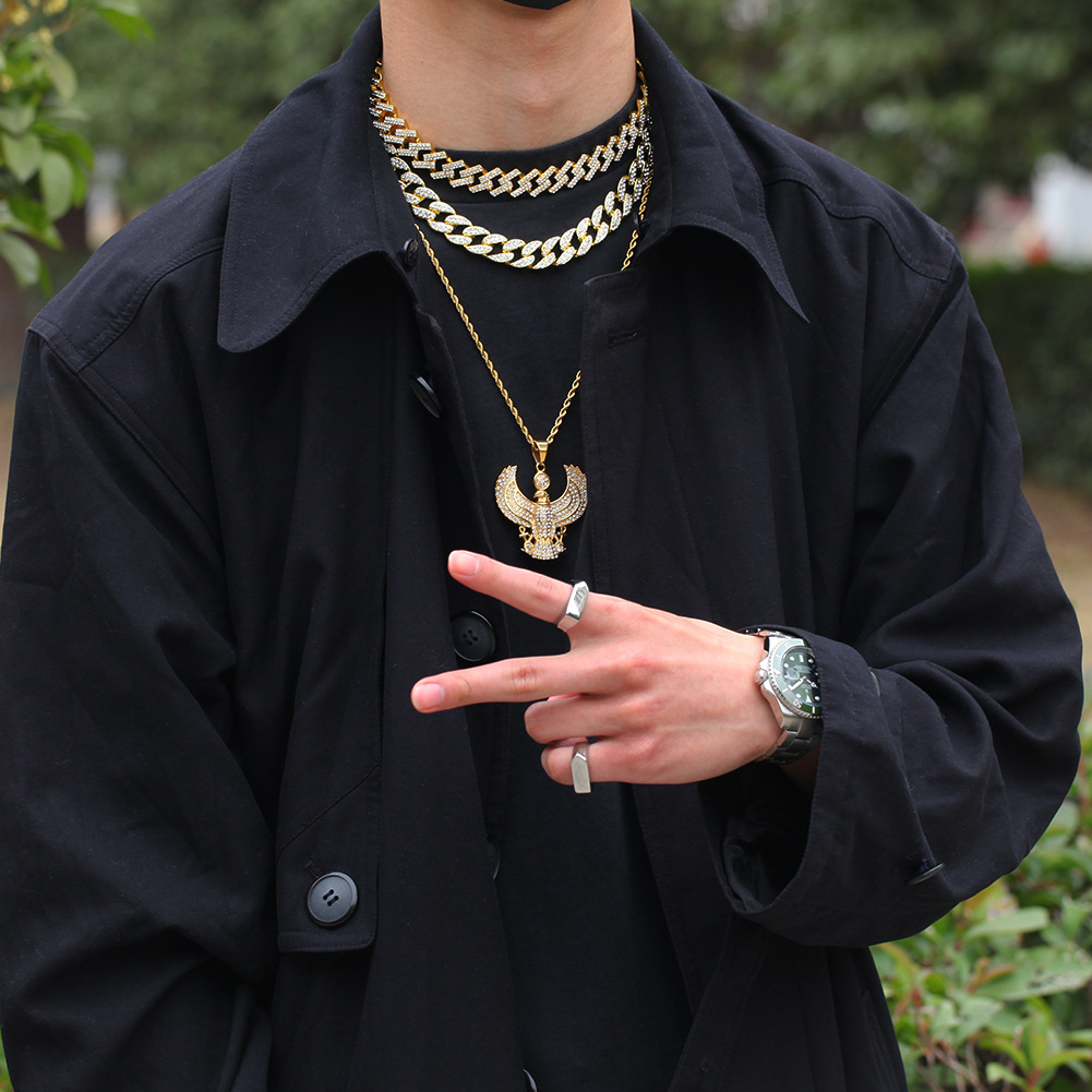 Horus Eagle Pendant Necklace