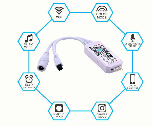 LED Bluetooth Light Strip Color Options
